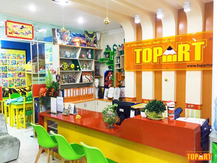 Không gian sáng tạo đầy cảm hứng tại TopArt