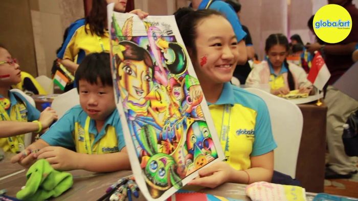 Không gian học tập sáng tạo tại Global Art