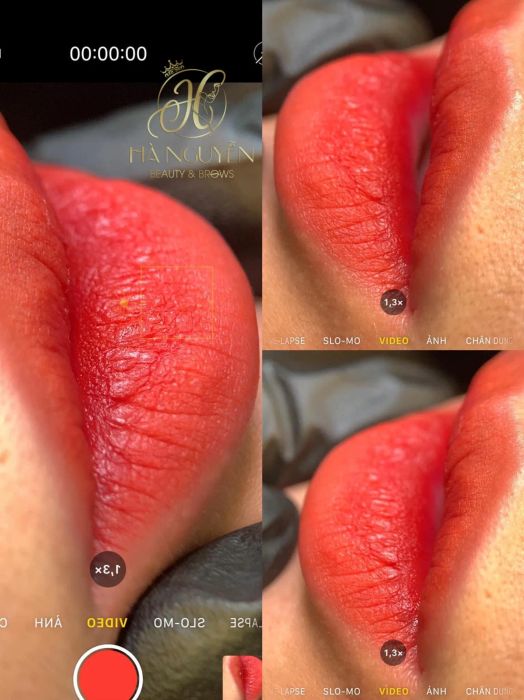 Hình ảnh thực tế tại Hà Nguyễn Beauty & Brows