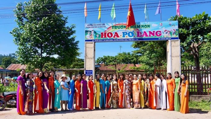 Khoảnh khắc đáng yêu tại Trường Mầm non Hoa Pơ Lang - Ảnh 1