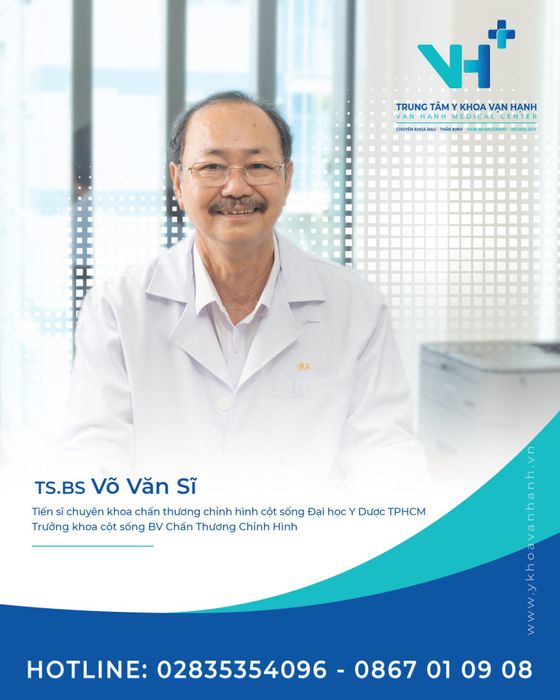 Chân dung TS.BS Võ Văn Sĩ - Chuyên gia Cột sống hàng đầu