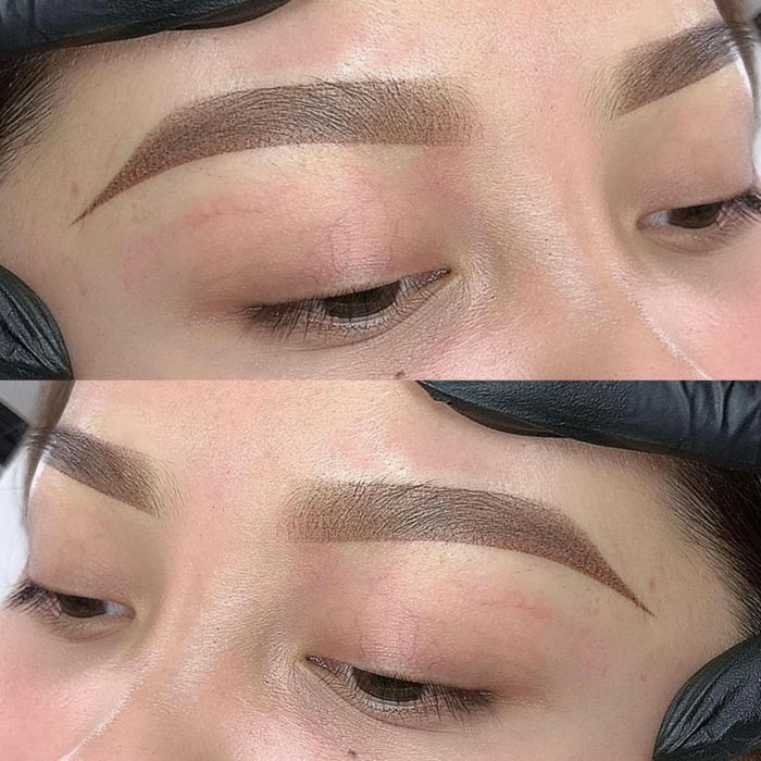 Thành phẩm phun xăm nghệ thuật đạt chuẩn tại Chi Hoàng Beauty & Academy