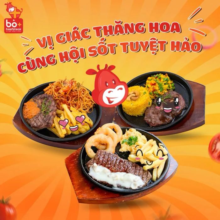 Những món bò bít tết thượng hạng tại Bò+ Beefsteak