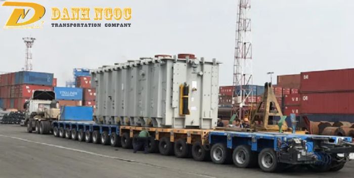 Hình ảnh đội xe vận tải hiện đại Danh Ngọc