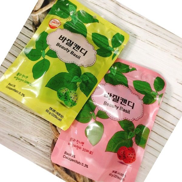 Hình ảnh sản phẩm Kẹo Beauty Basil chính hãng từ Hàn Quốc