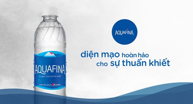 Hình ảnh chai nước Aquafina tinh khiết