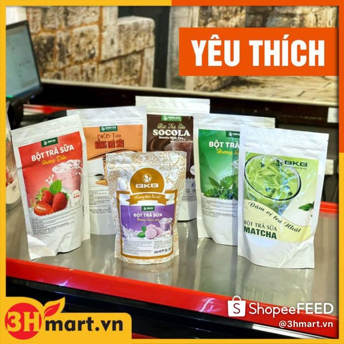 Không gian trưng bày nguyên liệu chuyên nghiệp tại 3Hmart