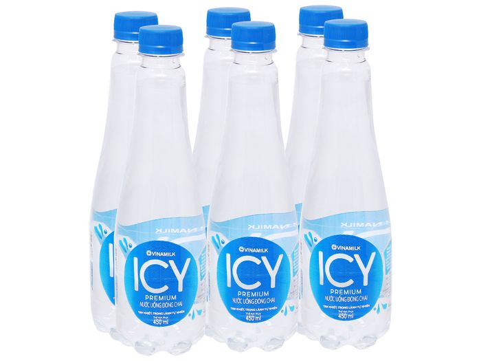 Hình ảnh chai nước ICY tinh khiết