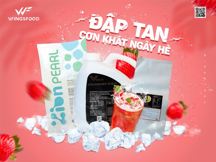Hình ảnh không gian trưng bày hiện đại tại Kem Rich