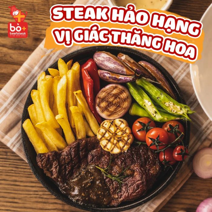 Không gian sang trọng tại Bò+ Beefsteak