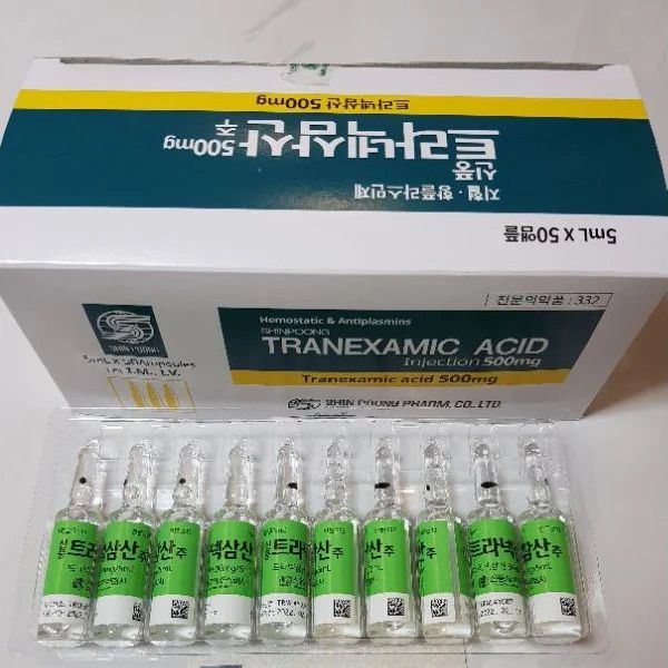 Hình ảnh minh họa quy trình tiêm trị nám bằng Tranexamic Acid