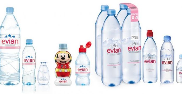 Hình ảnh nguồn suối khoáng Evian nguyên bản