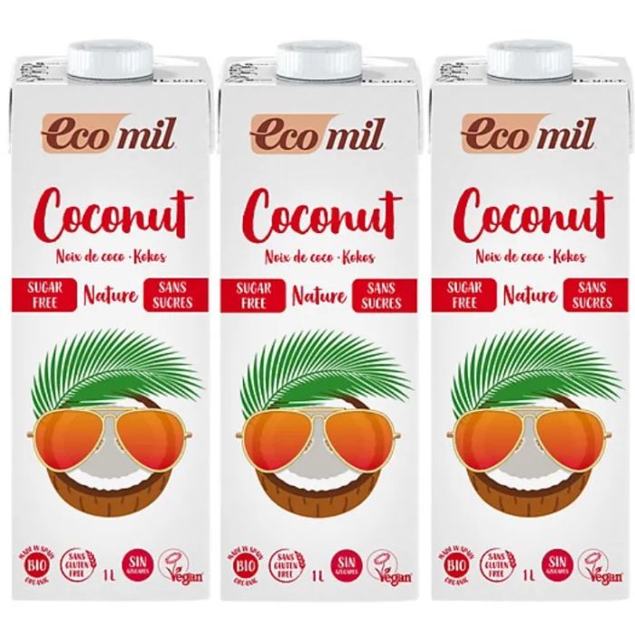 Hình ảnh sữa dừa Ecomil - lựa chọn thông minh cho người ăn kiêng