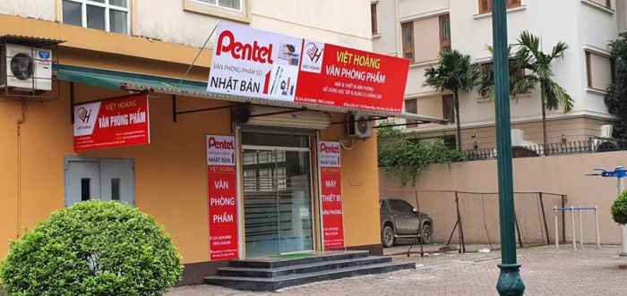 Hình ảnh showroom Văn phòng phẩm Việt Hoàng