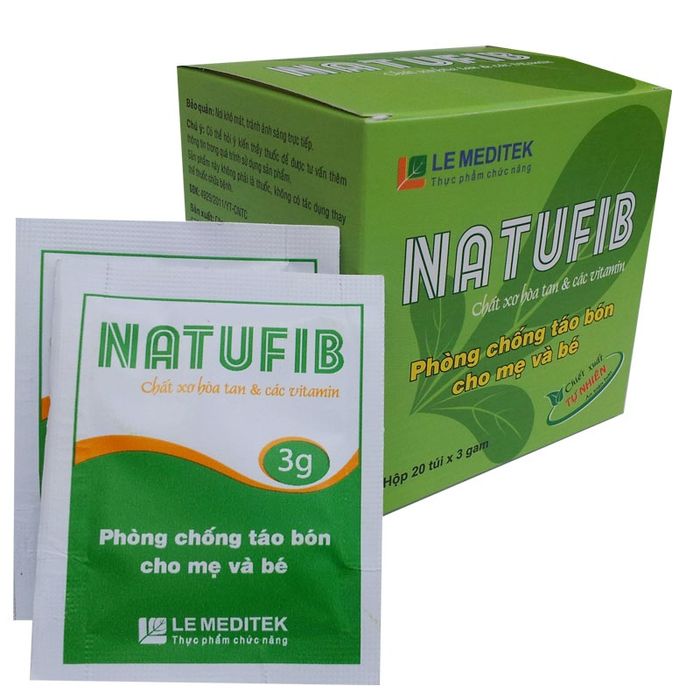 NATUFIB – Giải pháp hỗ trợ điều trị táo bón – Hình ảnh 1