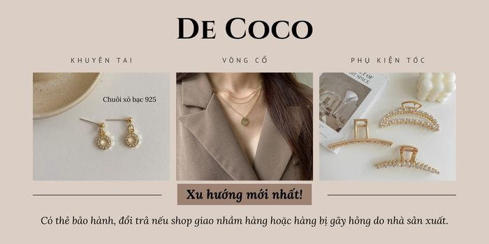Tiệm Trang Sức De Coco - BST đa dạng (Ảnh 1)