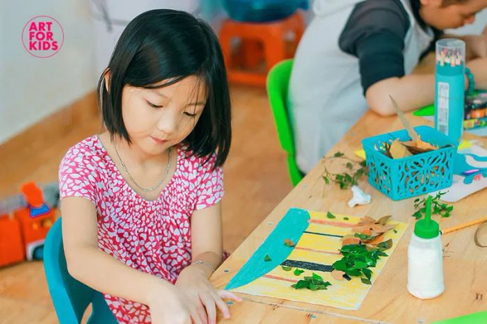 Không gian sáng tạo tại Art for Kids Creative Center