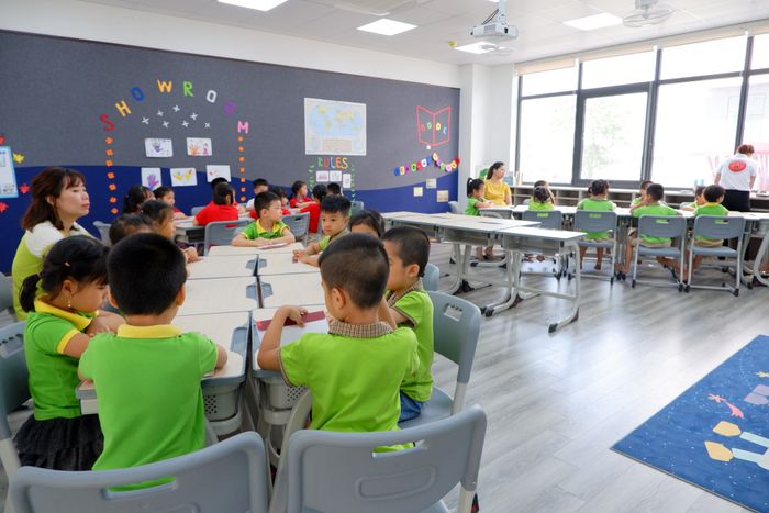 Khám phá không gian giáo dục đẳng cấp tại Sunshine Maple Bear qua loạt ảnh ấn tượng - Nơi kiến trúc hiện đại hòa quyện cùng triết lý giáo dục Canada.