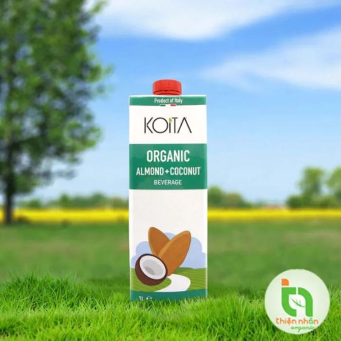 Hình ảnh sữa dừa hạnh nhân Koita - sự kết hợp hoàn hảo của thiên nhiên