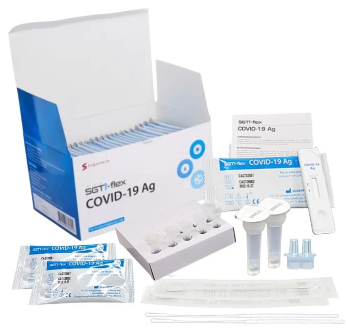 Hình ảnh minh họa bộ test nhanh COVID-19 Sugentech SGTi-flex (ảnh 2)