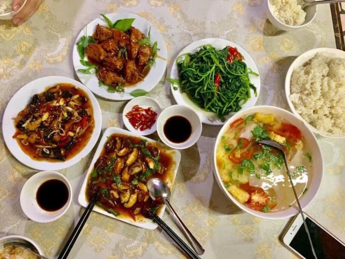 Những món chay đặc sắc được chế biến tại Quán Chay Bồ Đề