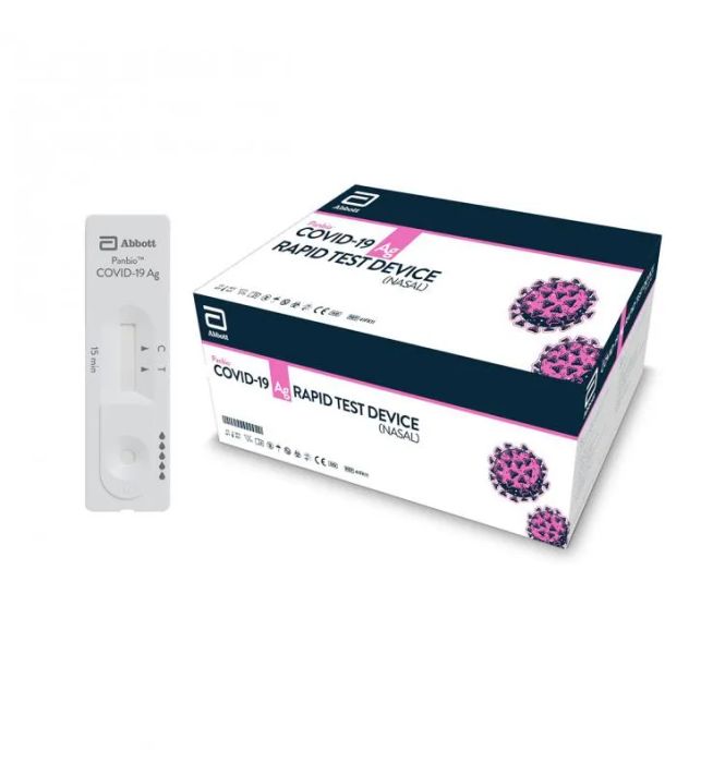 Hình ảnh bộ test nhanh COVID-19 Abbott Panbio Ag Rapid Test Device