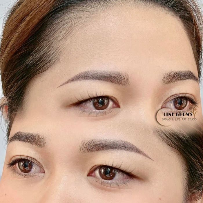 Không gian sang trọng và chuyên nghiệp tại Linh Brows Studio