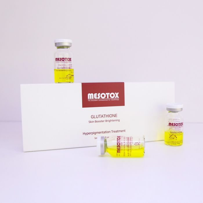 Hình ảnh minh họa hiệu quả sau khi sử dụng Mesotox Glutathione
