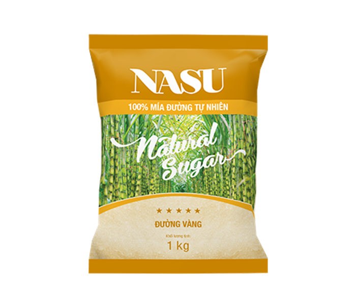 Hình ảnh đường vàng NASU Natural Sugar - Tinh chất ngọt ngào từ thiên nhiên