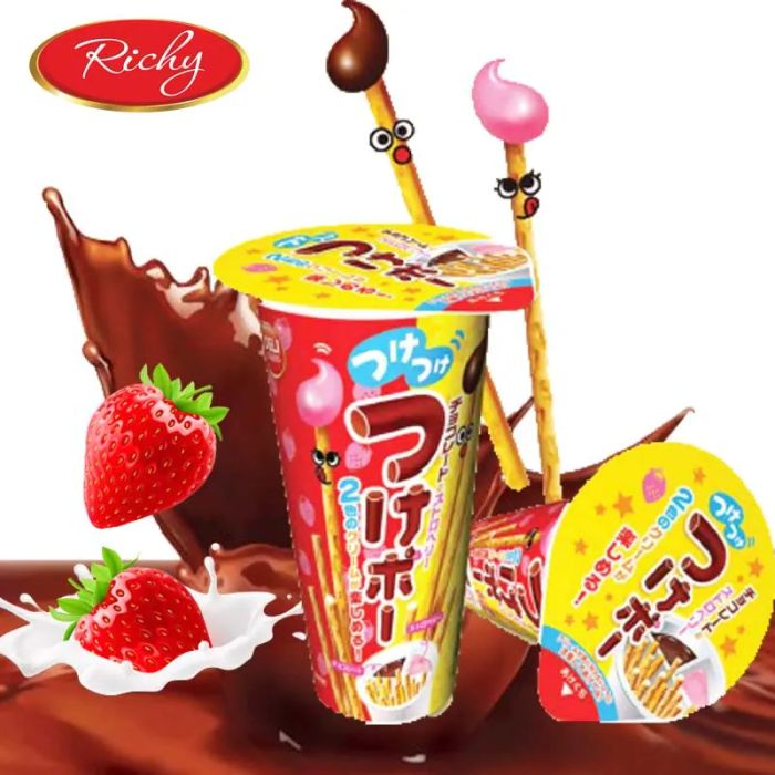 Hình ảnh bánh Wismo ly kem socola dâu phiên bản cao cấp