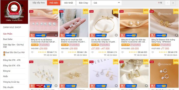 Bộ sưu tập trang sức đặc sắc từ Eleanor Accessories