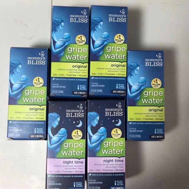 Hình ảnh chính hãng Mommy's Bliss Gripe Water Original