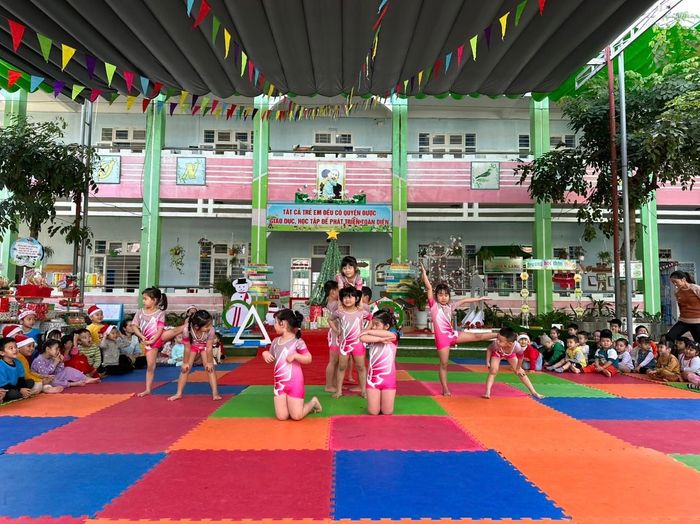 Khoảnh khắc đáng yêu tại Trường Mầm non Sơn Ca