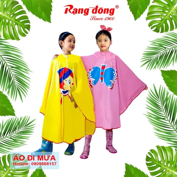 Bộ sưu tập áo mưa đa dạng mẫu mã tại Rạng Đông Shop
