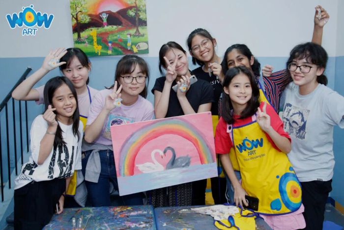 Không gian sáng tạo đầy cảm hứng tại Wow Art