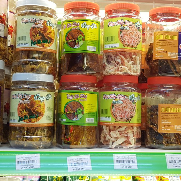 Những mẻ hải sản khô thượng hạng tại Đặc Sản Ngon Đà Nẵng