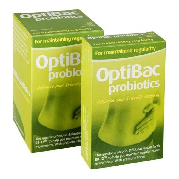 Men vi sinh Optibac Probiotics – Giải pháp trị táo bón – Hình ảnh 1