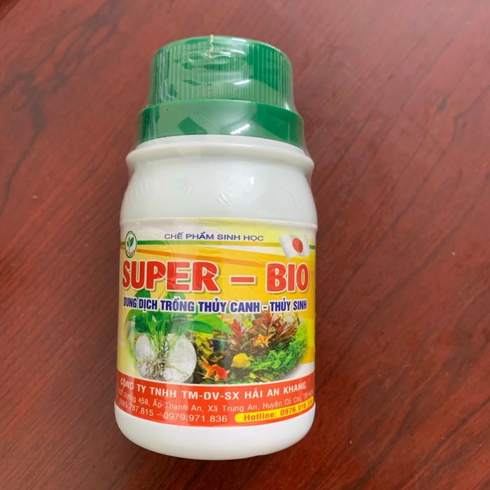 Hình ảnh minh họa 2: Dung dịch Super-Bio ứng dụng trong thủy canh