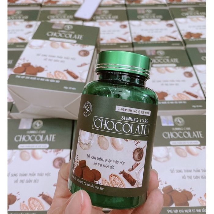 Bộ sưu tập hình ảnh chân thực Kẹo Giảm Cân Slimming Care Chocolate