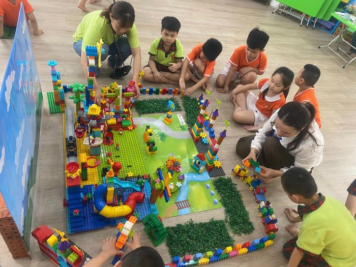 Không gian học tập lý tưởng tại Trường Mầm Non 1-6