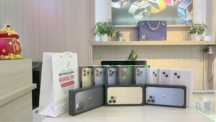 Khang My Mobile ảnh 2 - Góc trưng bày tinh tế với những sản phẩm Apple mới nhất, nguyên seal 100%