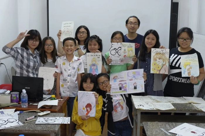 Hình ảnh không gian sáng tạo tại Học viện CMA