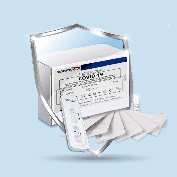 Hình ảnh minh họa bộ test nhanh COVID-19 Biomerica Antigen Rapid Test (ảnh 2)