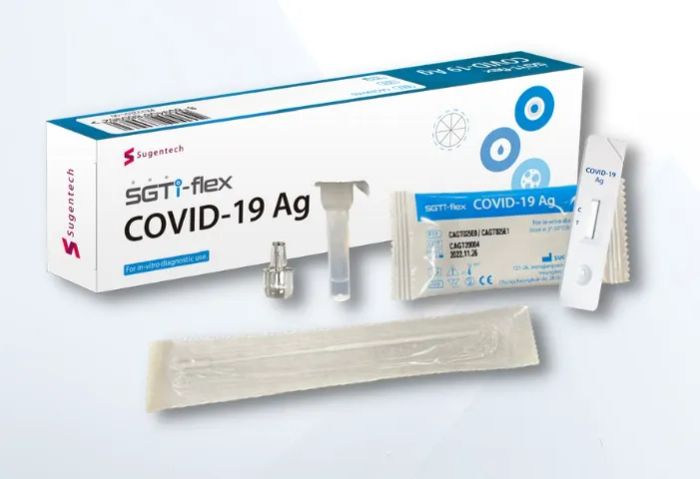 Hình ảnh bộ test nhanh COVID-19 Sugentech SGTi-flex (ảnh 1)