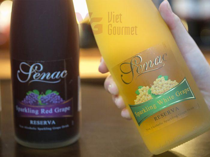 Hình ảnh chai Senac Sparkling White Grape - Vang không cồn Tây Ban Nha