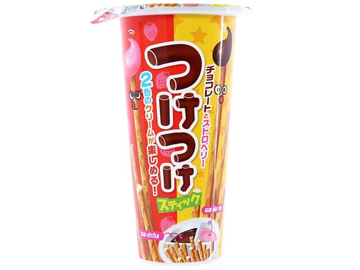 Hình ảnh bánh Wismo ly kem socola dâu phiên bản mới
