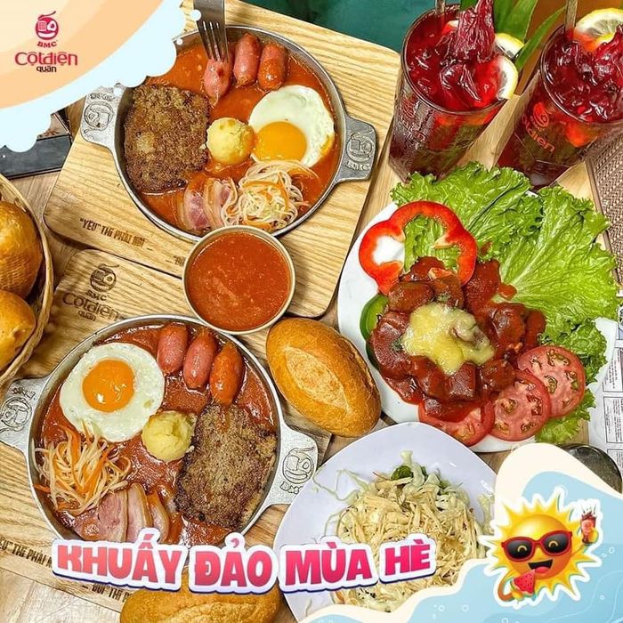 Cột Điện Quán Thái Nguyên - Không gian ấm cúng với món bánh mì chảo đặc trưng - Ảnh 1