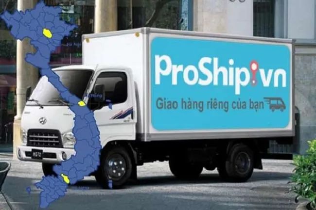 Hình ảnh đội xe vận tải đa năng Proship