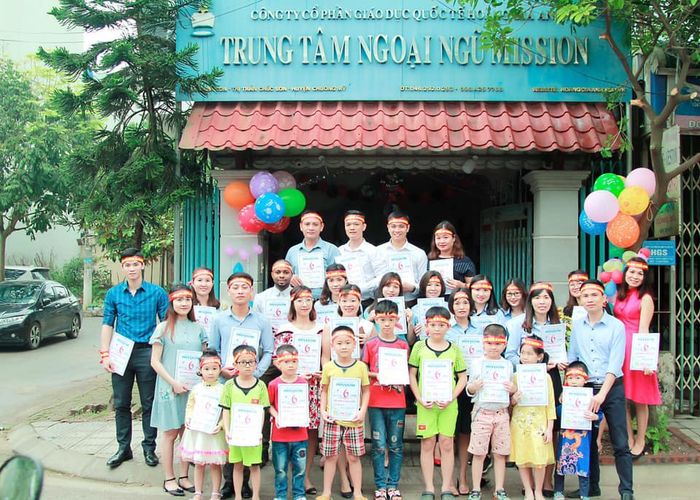 Không gian học tập hiện đại tại Mission English Centre