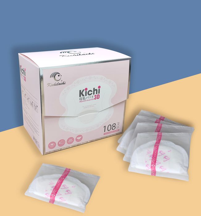 Hình ảnh thực tế miếng lót thấm sữa Kichi 3D